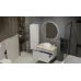 Тумба Jorno Cossety 80x50 подвесная, белый/дуб мавелла голд