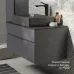 Тумба Raval Decent 80x52 подвесная антрацит