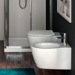 Унитаз подвесной Ideal Standard Connect AQUABLADE + сиденье тонкое Soft-close