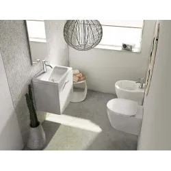 Унитаз подвесной Ideal Standard Connect AQUABLADE + сиденье тонкое Soft-close