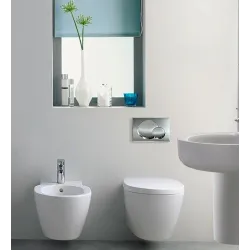 Унитаз подвесной Ideal Standard Connect AQUABLADE + сиденье тонкое Soft-close