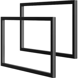 Комплект ножек Aqwella Fargo 1.8x25x44 см (ШxВxГ) Черный