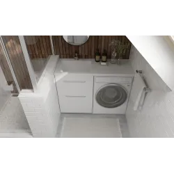 Тумба под стиральную машину Raval Forte 120x48, напольная левая