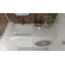 Тумба под стиральную машину Raval Forte 120x48, напольная левая