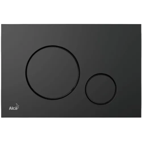 Кнопка управления Alcaplast (черная - матовая)