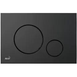 Кнопка управления Alcaplast (черная - матовая)