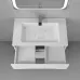 Раковина Modul 80x45 см литьевой мрамор