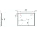 Зеркало Raval Prima 100x80 (ШxВ) с подсветкой