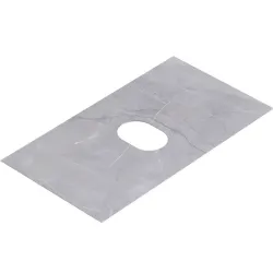 Столешница из керамогранита Aqwella 814х476мм, серый камень