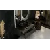 Тумба Jorno Shine 120x50 подвесная антрацит, с подсветкой