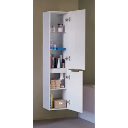 Пенал Raval Wector / Statik  150x33 подвесной белый