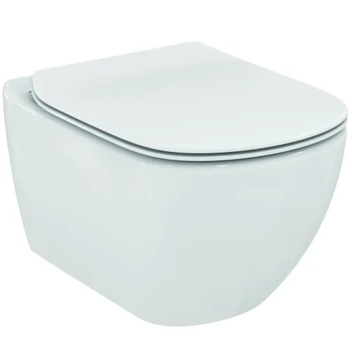 Унитаз подвесной Ideal Standard Tesi AQUABLADE + сиденье тонкое Soft-close