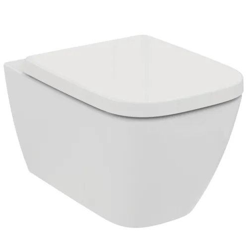 Подвесной унитаз Ideal Standard i.life B с технологией RimLS+ с сиденьем Soft-close