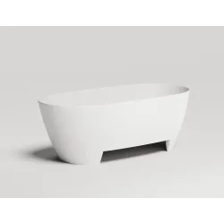 Ванна отдельностоящая LoveForm LOFO 170x80 Solid Surface белый матовый