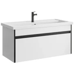 Подвесная тумба Aqwella Urban 96.5x46x43.5 см (ШxВxГ) Белый