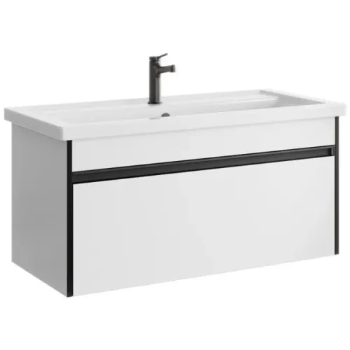 Подвесная тумба Aqwella Urban 96.5x46x43.5 см (ШxВxГ) Белый