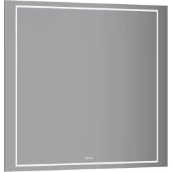Зеркало с подсветкой и подогревом Aqwella Vision 80x70x3 см (ШxВxГ)