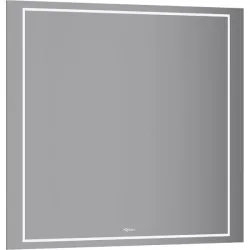 Зеркало с подсветкой и подогревом Aqwella Vision 80x70x3 см (ШxВxГ)