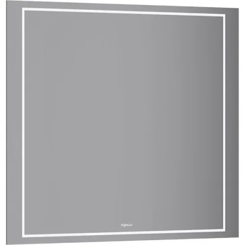 Зеркало с подсветкой и подогревом Aqwella Vision 80x70x3 см (ШxВxГ)