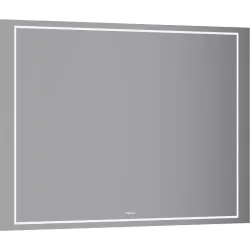 Зеркало с подсветкой и подогревом Aqwella Vision 100x70x3 см (ШxВxГ)