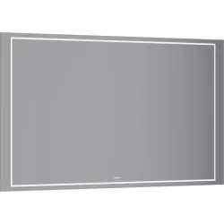 Зеркало с подсветкой и подогревом Aqwella Vision 120x70x3 см (ШxВxГ)