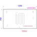 Зеркало с подсветкой и подогревом Aqwella Vision 120x70x3 см (ШxВxГ)