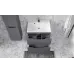 Тумба Raval Wector 70x45 подвесная антрацит