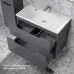 Тумба Raval Wector 80x45 подвесная антрацит