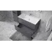 Тумба Raval Wector 90x45 подвесная белая
