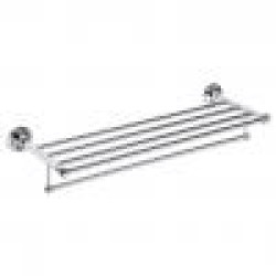 Полка Retro с полотенцедержателем  665x120x225мм, хром