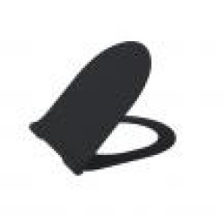 Сиденье дюропласт Black Slim SO (A0336-004)