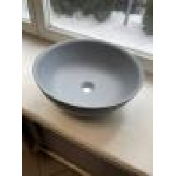 Раковина S-Stone ALDA 02 матовая (RAL7001)/ДК в цвет изделия