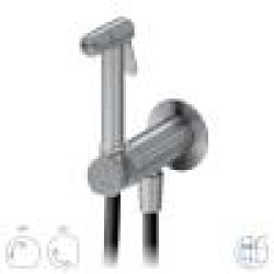 Гигиенический душ Bruma, угол открытия 90 °. С нержавеющей стали X-Alpha 186 110 4IS Satin stainless steel