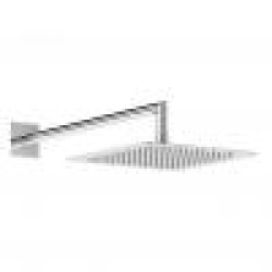 Душевая лейка, стальная 250x250 мм с настенным держателем - QuadraBlue 145 526 1CR Chrome