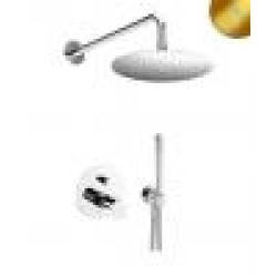 Система скрытого монтажа Bruma Adagio на 2 потока Set 193 130 1 SR, верхний душ 300мм Sunrise