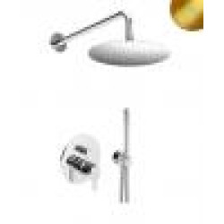 Система скрытого монтажа Bruma Leaf на 2 потока Set 167 130 1 SR, верхний душ 300мм Sunrise