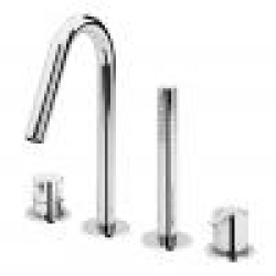 Смеситель на борт ванны Leaf 167 990 1CR Chrome