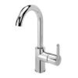 Смеситель для раковины, поворотный излив Leaf 167 710 1CR Chrome