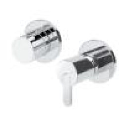 Смеситель скрытого монтажа, с 3 выходами Leaf 167 312 3CR Chrome