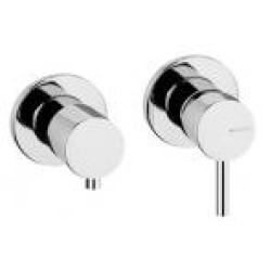 Смеситель скрытого монтажа, на 3 потока Lusitano 107 142 1CR Chrome