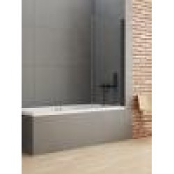 Шторка на ванну New Trendy NEW SOLEO BLACK 90x140