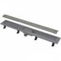 Душевой лоток AlcaPlast APZ18 850 Simple, со стальным бортиком и решеткой