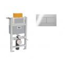 Инсталляция для унитаза OLI Expert 82 + клавиша смыва Slim хром 659044