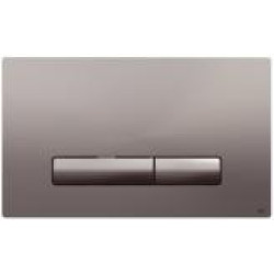 Кнопка смыва механическая OLI Glam хром матовый OliPure (стар. 139180)