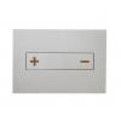 Кнопка смыва пневматическая OLI Oceania 0 нерж. сталь хром матовая