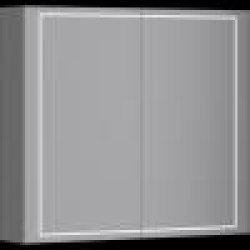 Зеркальный шкаф. Aqwella Simplex 80x70x15.5 см (ШxВxГ)
