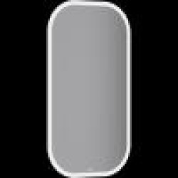 Зеркало с подсветкой и подогревом Aqwella Soul 55x100x3 см (ШxВxГ)