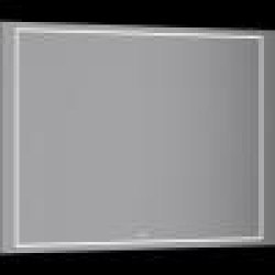 Зеркало с подсветкой и подогревом Aqwella Vision 100x70x3 см (ШxВxГ)