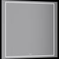 Зеркало с подсветкой и подогревом Aqwella Vision 80x70x3 см (ШxВxГ)