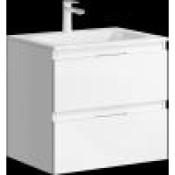 Подвесная тумба Aqwella Accent 60.5x54.3x44.5 см (ШxВxГ) Белый